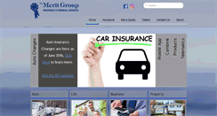 Desktop Screenshot of meritgroup.ca